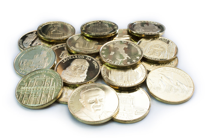 Manciata monete personalizzate
